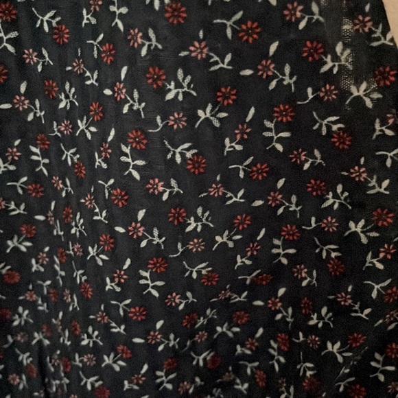 Madewell Tie-Back Peplum Top in Campden Daisies. XS. NWT! - Picture 4 of 5